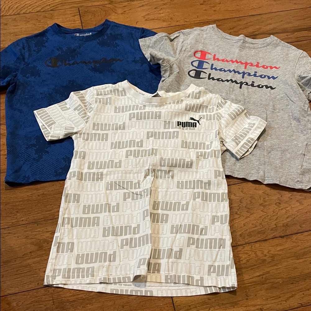 Puma and Champion T-Shirts Set